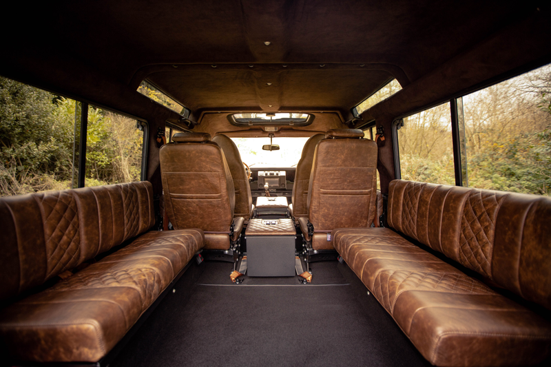 Illustration for article titled This Wild Land Rover Defender Restomod Will Carry the Rich Through the Apocalypse